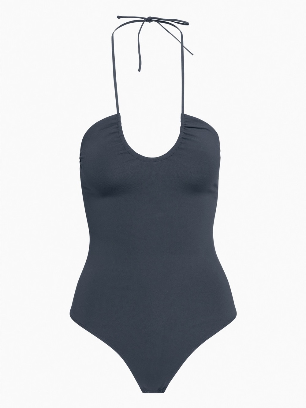 Aritzia Babaton Halter Contour Criss Cross Bodysuit Large